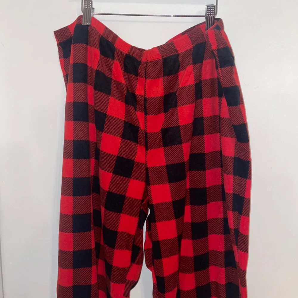 NWOT Women's Buffalo Plaid Fleece Matching Family Pajama Pants Size XXL - Picture 4 of 10